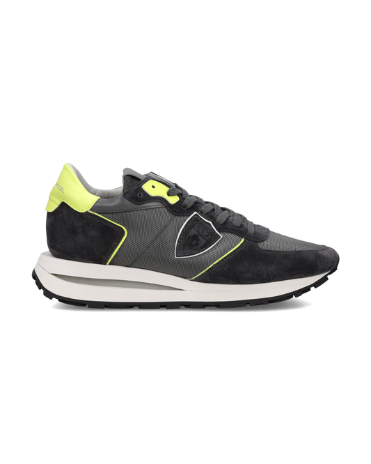 Sneakers Tropez Haute Uomo, Grigio Giallo