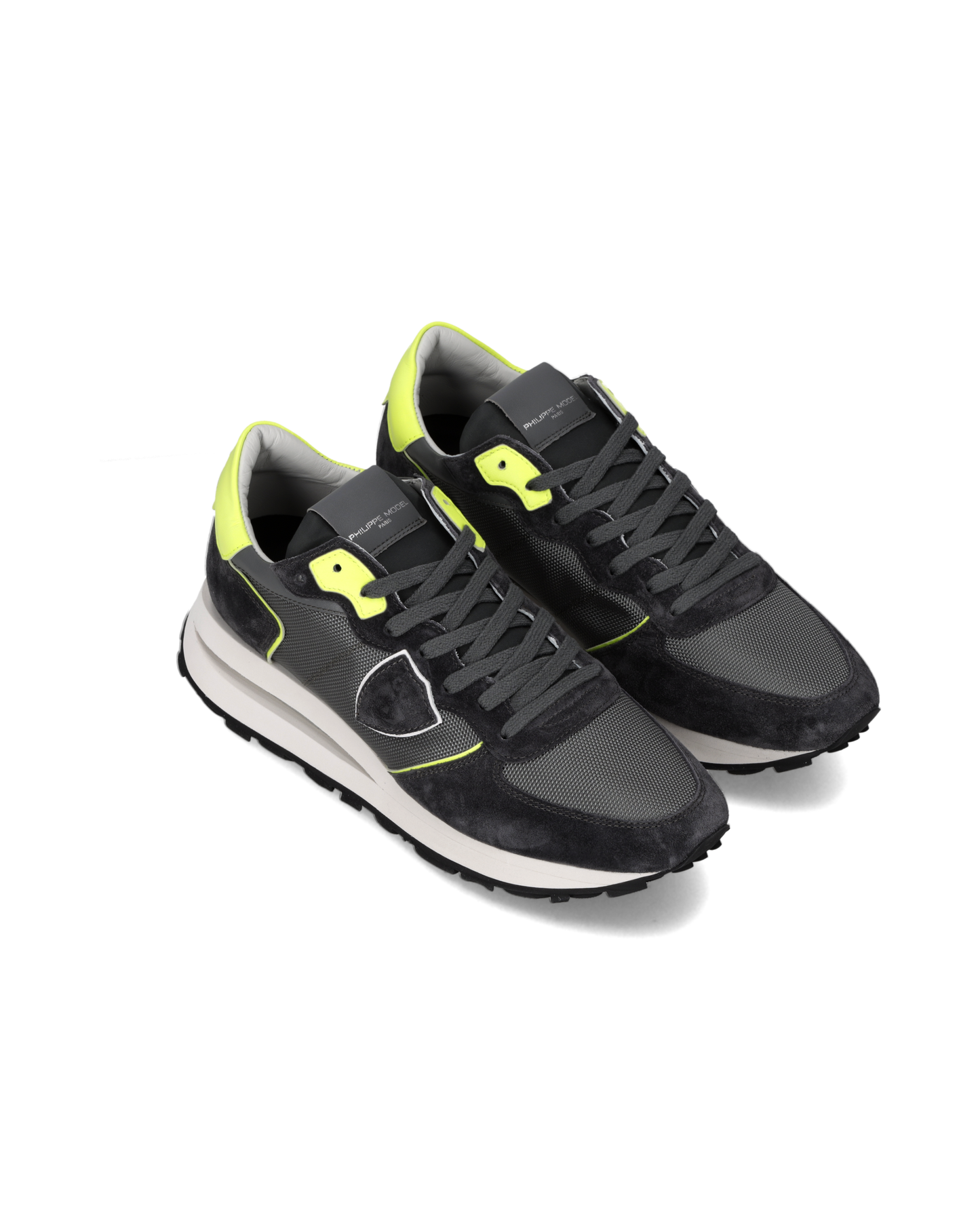 Sneakers Tropez Haute Uomo, Grigio Giallo