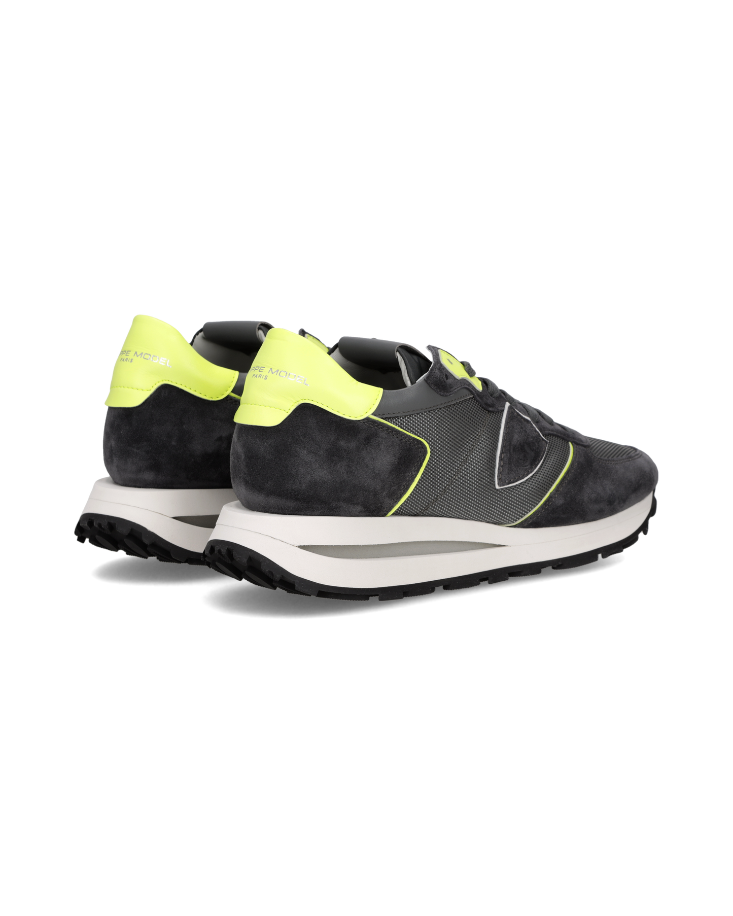 Sneakers Tropez Haute Uomo, Grigio Giallo