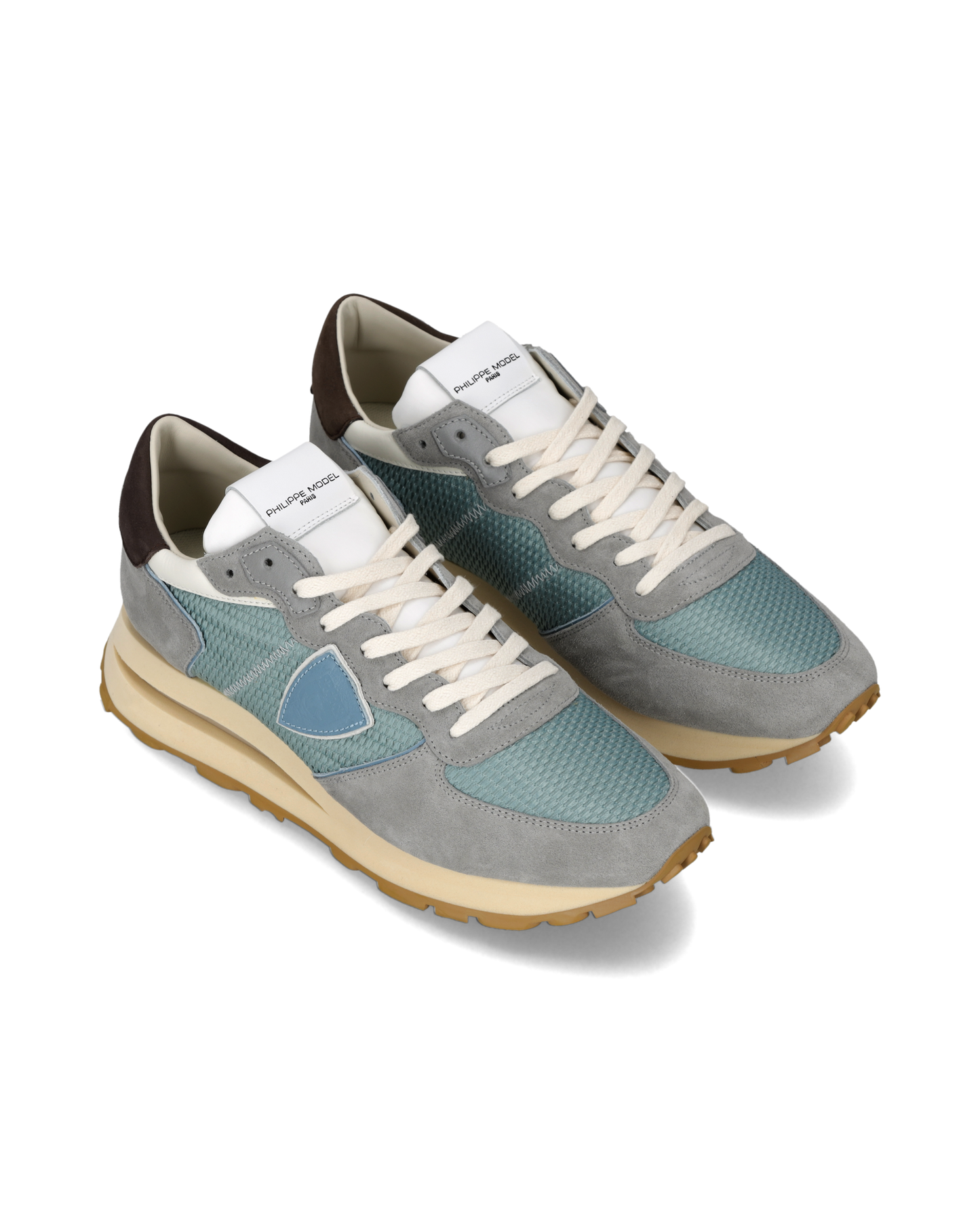 Sneakers Tropez Haute Uomo, Azzurro Grigio