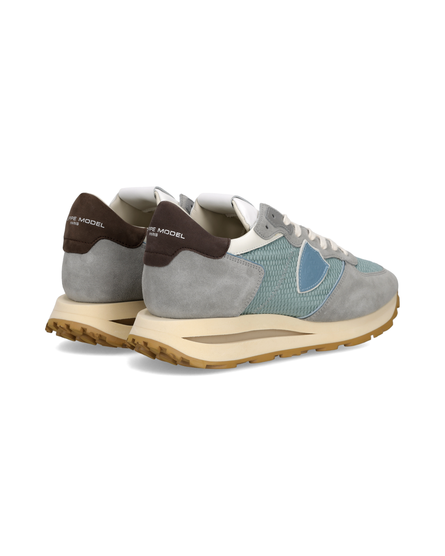 Sneakers Tropez Haute Uomo, Azzurro Grigio