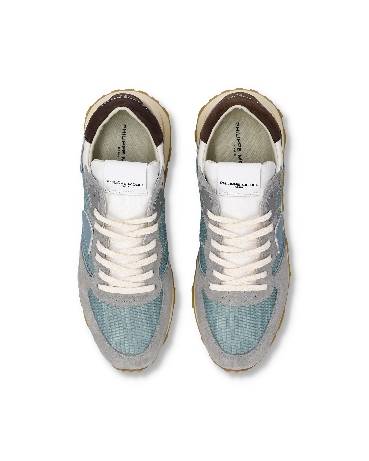 Sneakers Tropez Haute Uomo, Azzurro Grigio