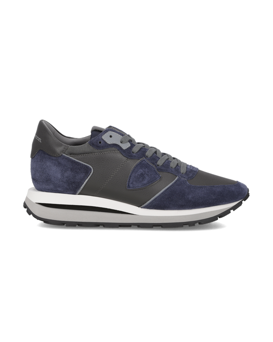Sneakers Tropez Haute Uomo, Blu Grigio