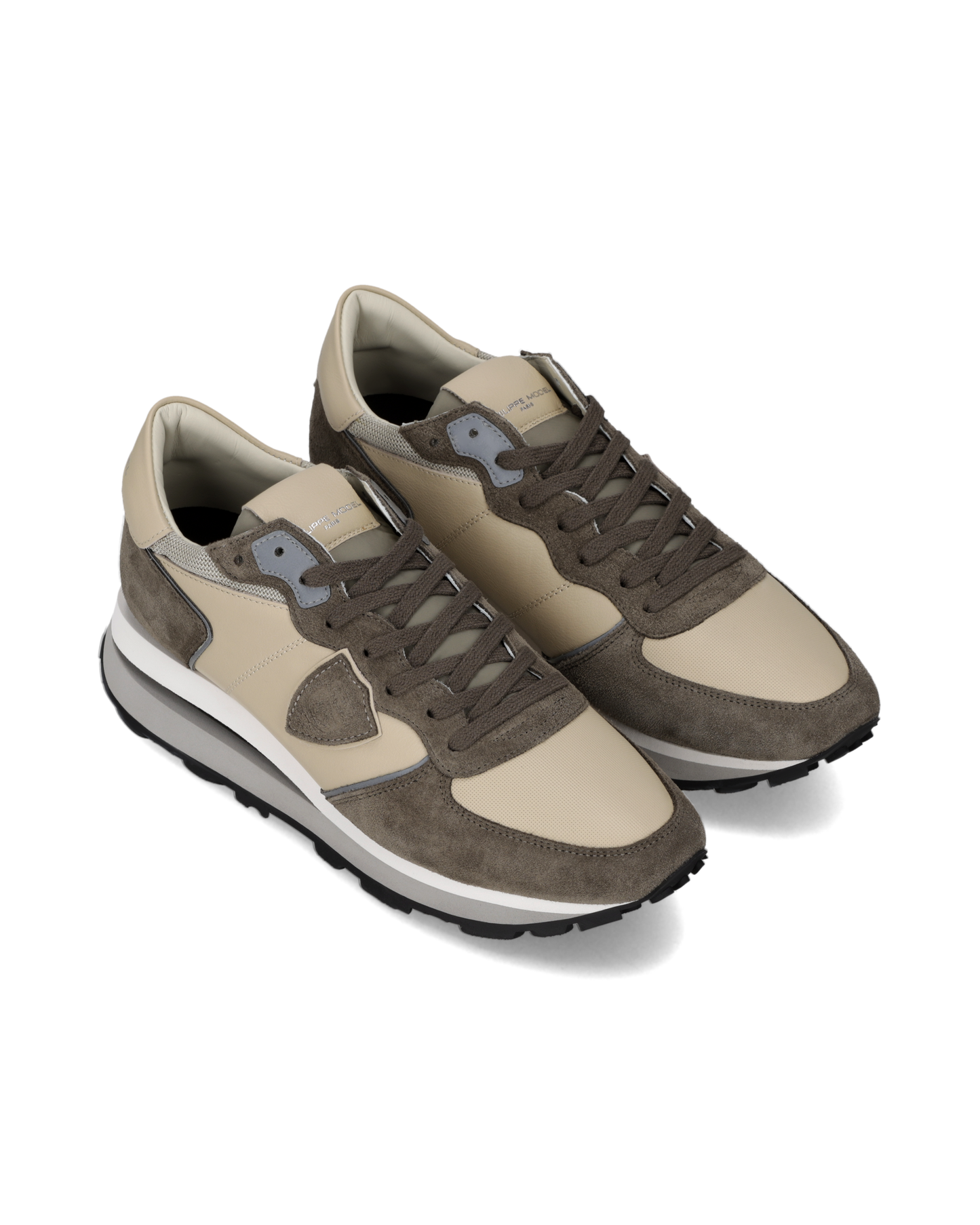 Sneakers Tropez Haute Uomo, Beige Frango