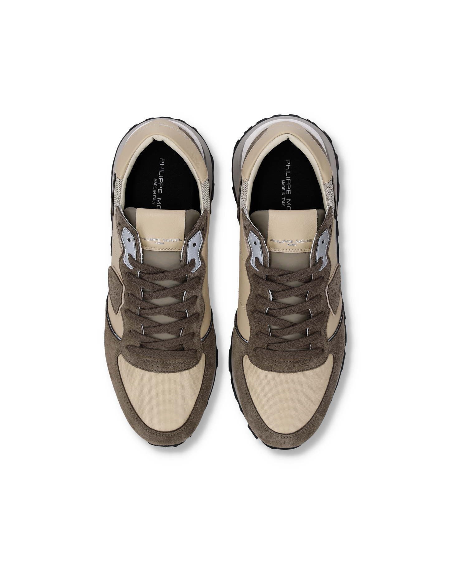 Sneakers Tropez Haute Uomo, Beige Frango