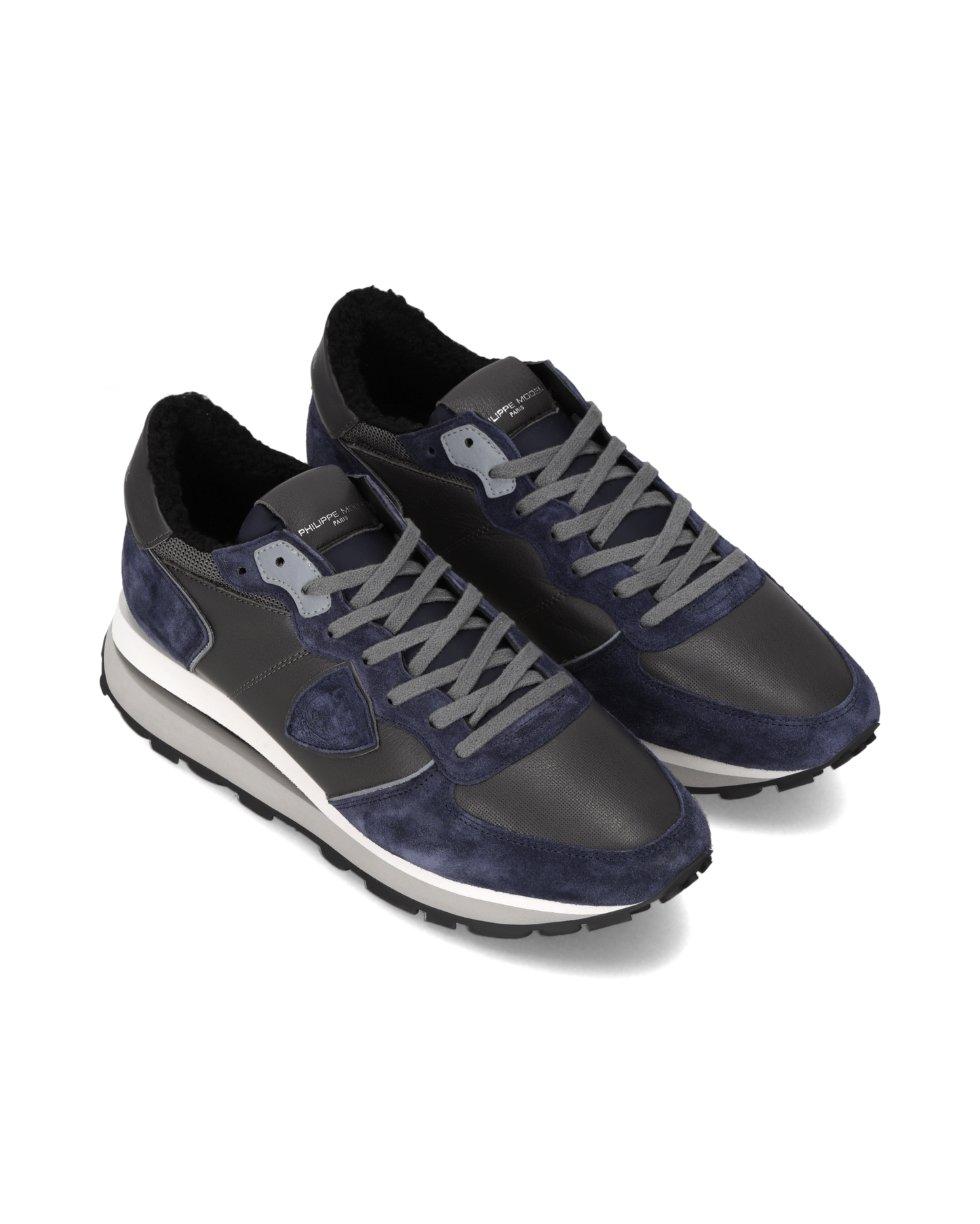 Herensneakers Tropez Haute, Blauw