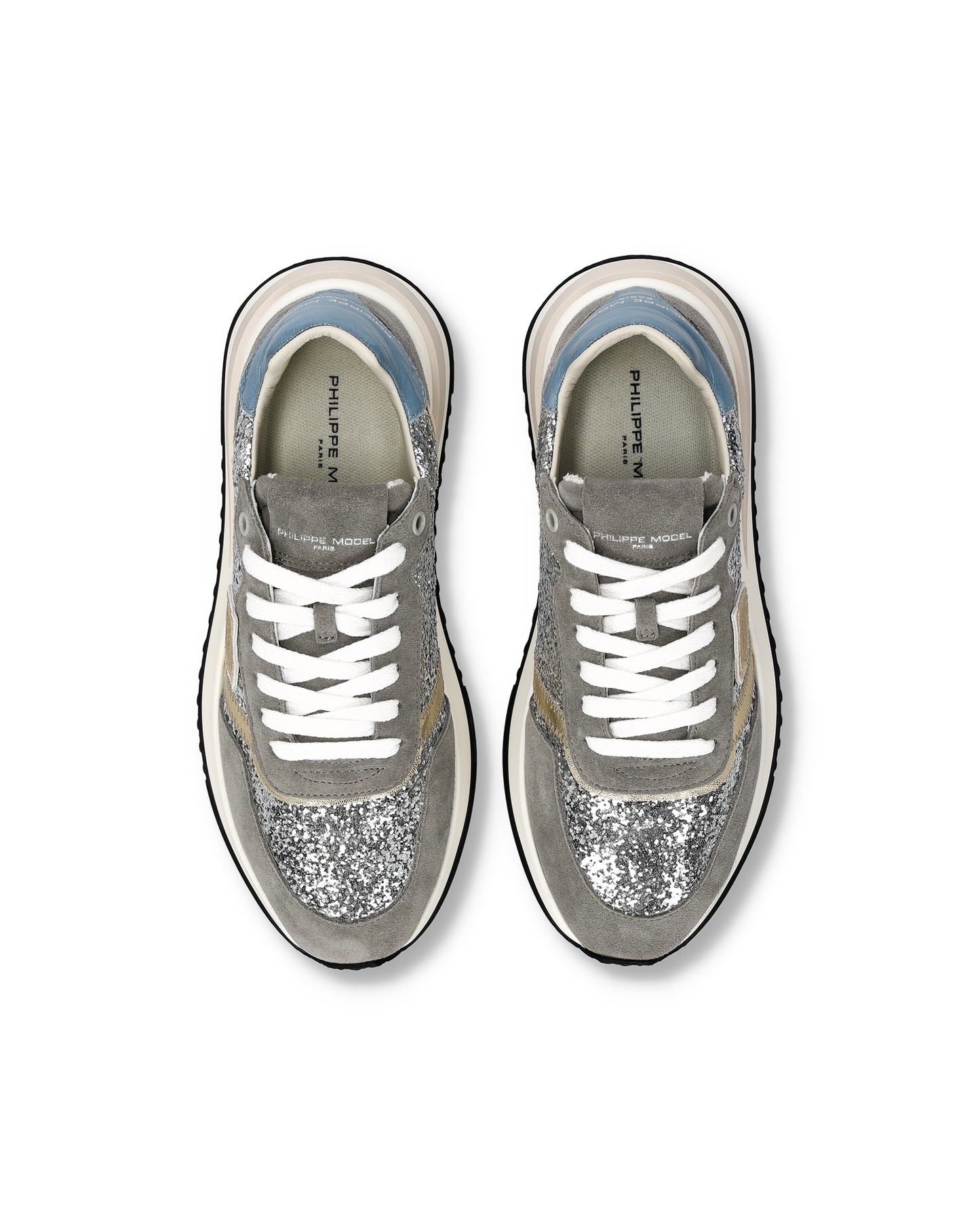 Sneakers Tropez 2.1 Donna, Argento Azzurro Grigio