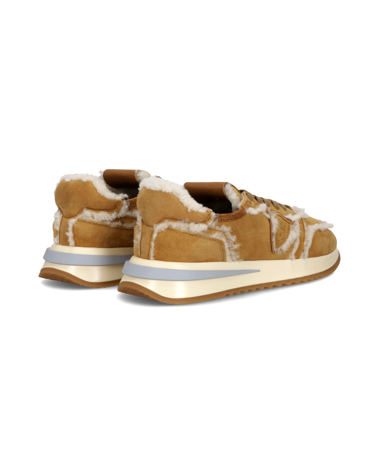 Sneakers Tropez 2.1 Donna con tomaia in Shearling, Cognac