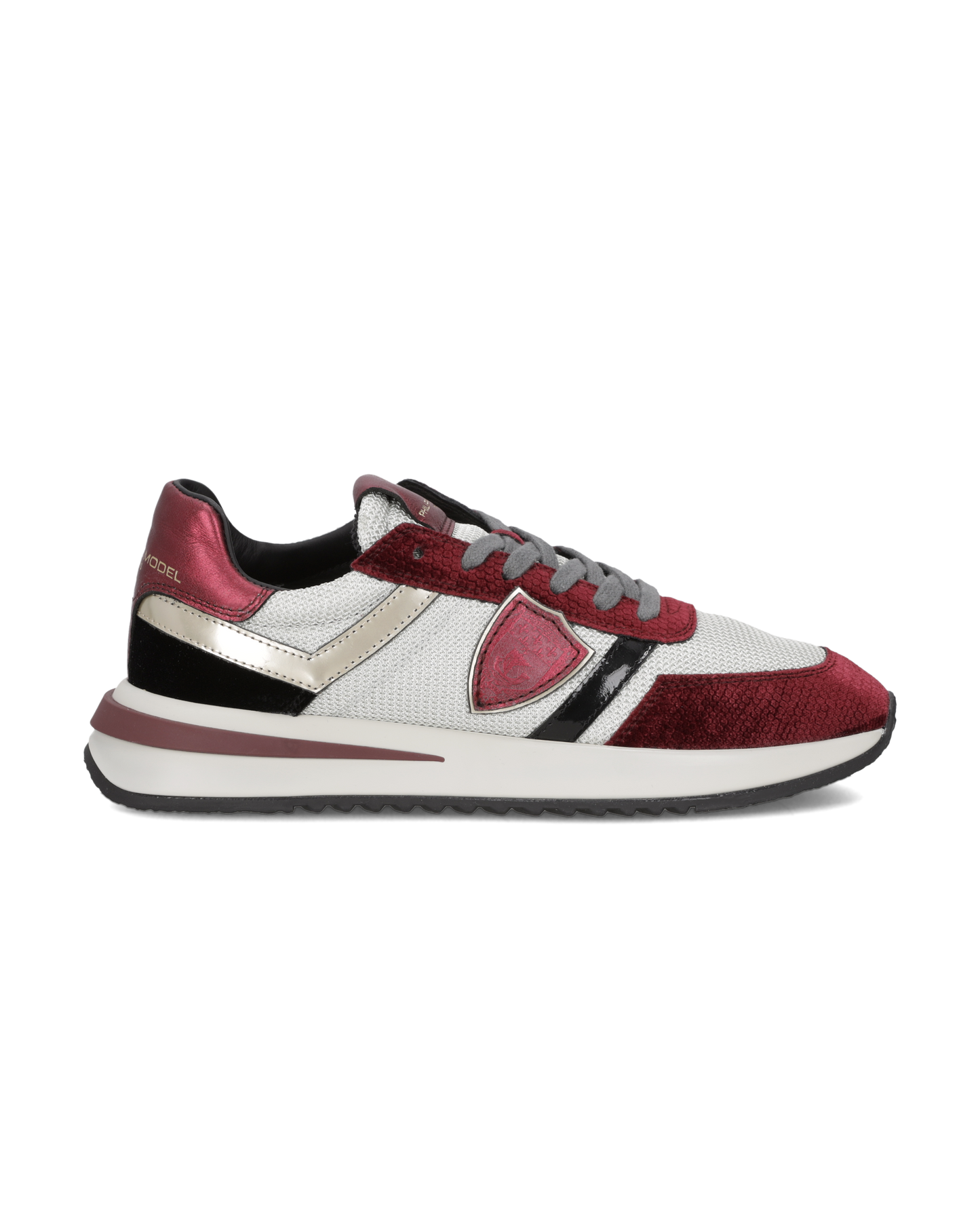 Sneakers Tropez 2.1 Donna, Argento Bordeaux