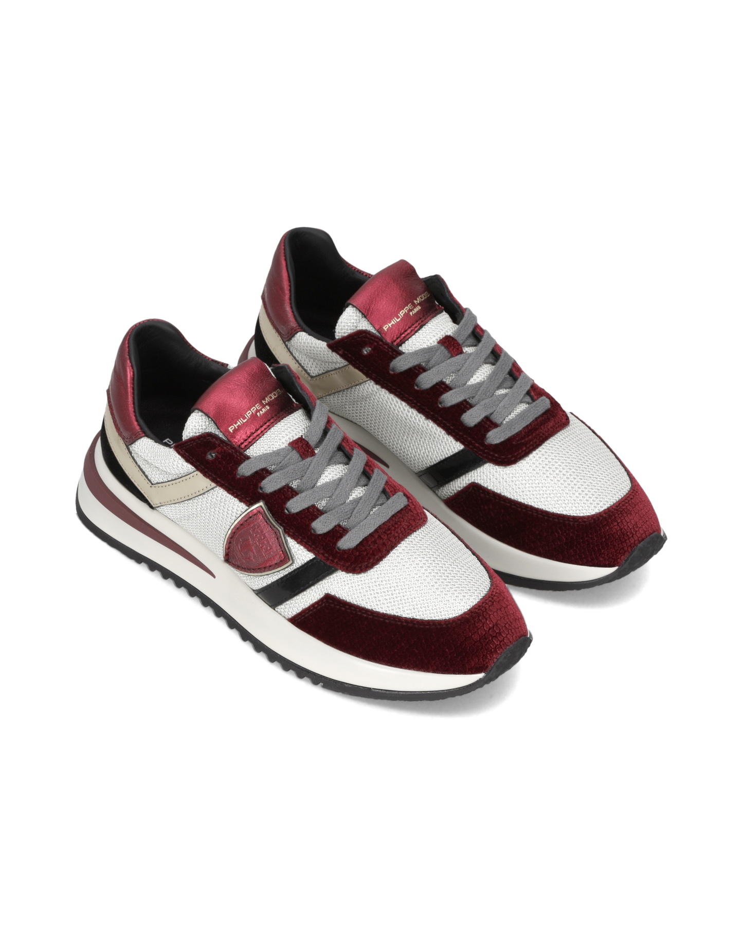 Sneakers Tropez 2.1 Donna, Argento Bordeaux