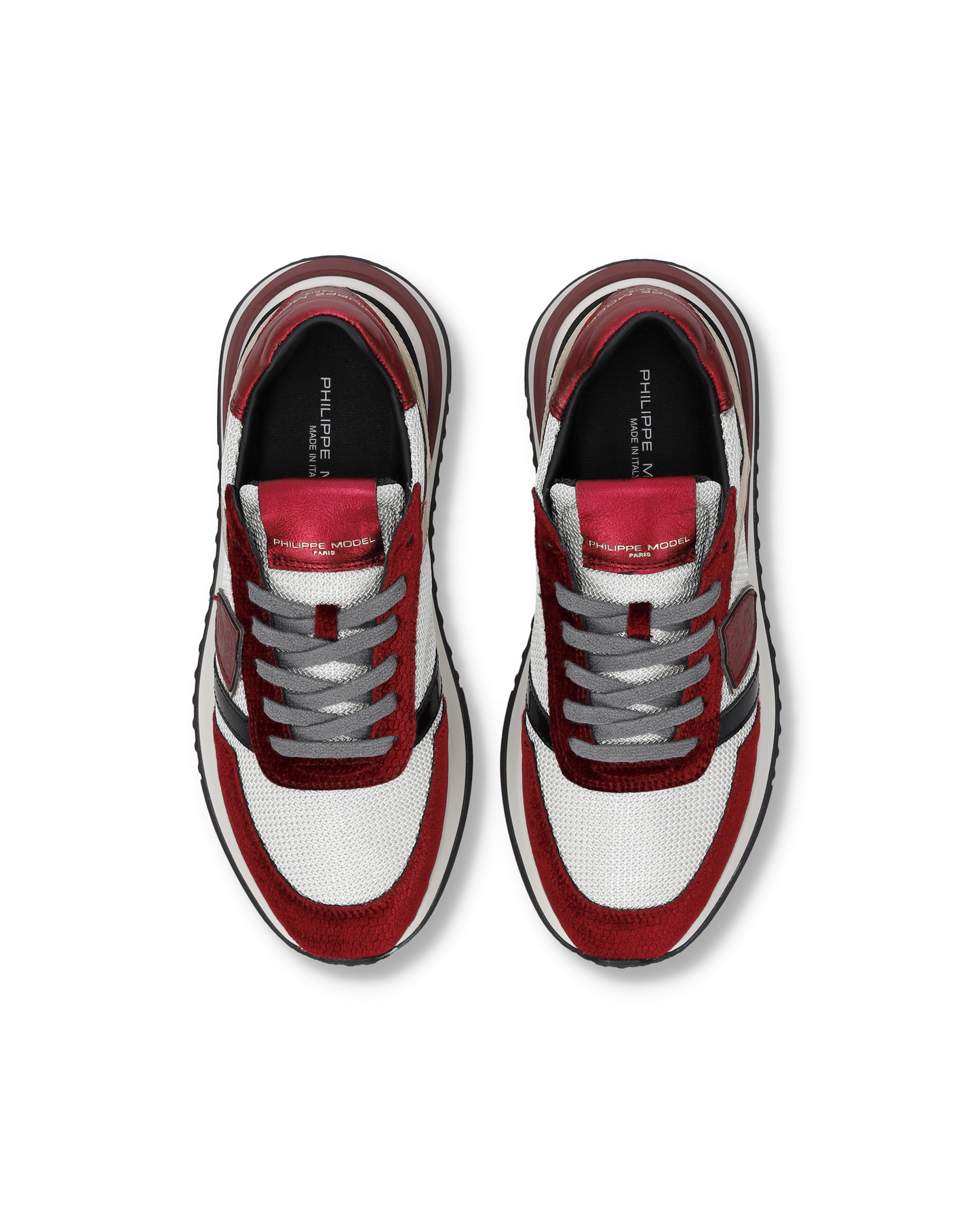 Sneakers Tropez 2.1 Donna, Argento Bordeaux