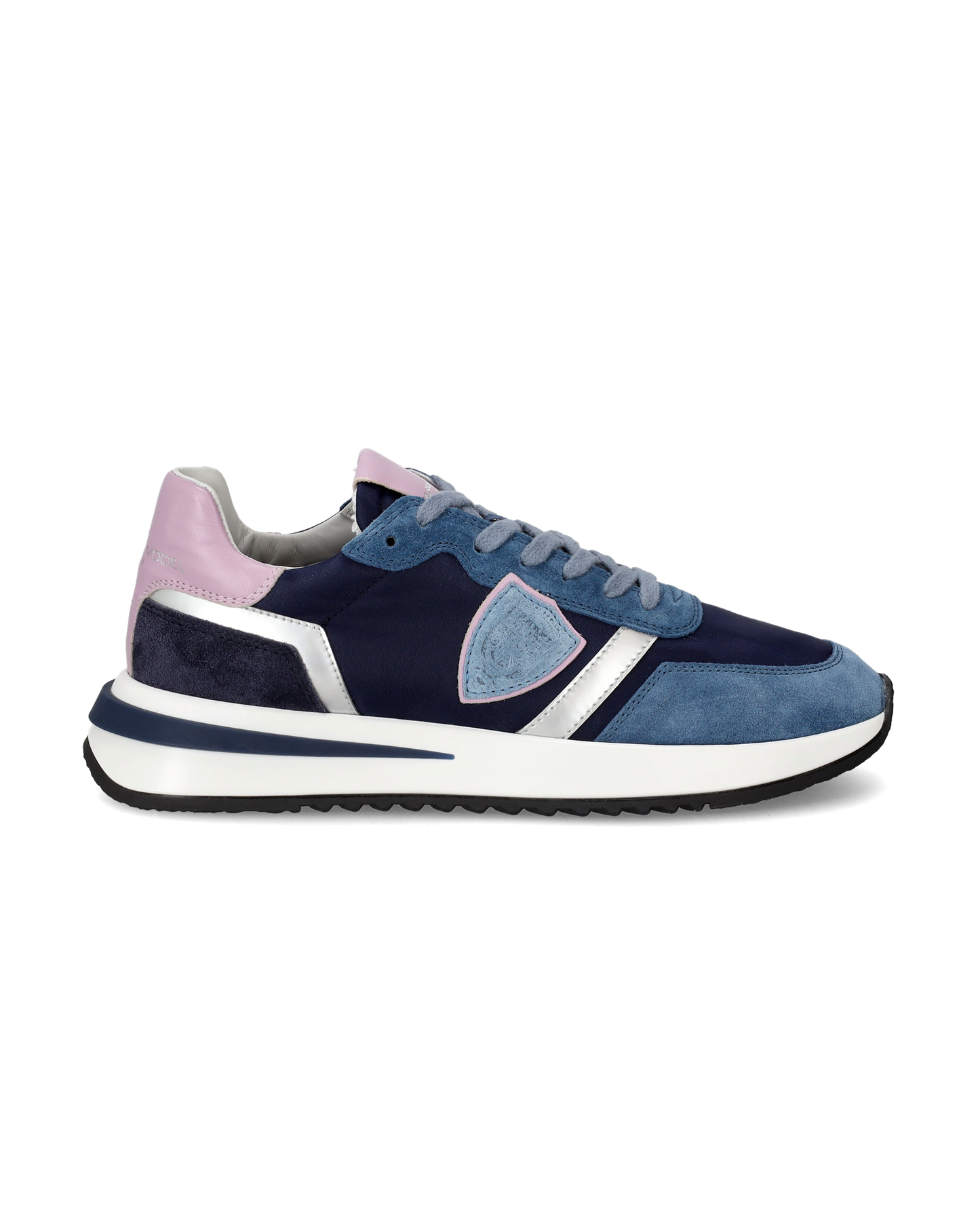 Women's Tropez 2.1 Low-Top Sneakers in Nylon And Leather, Lilac Blue