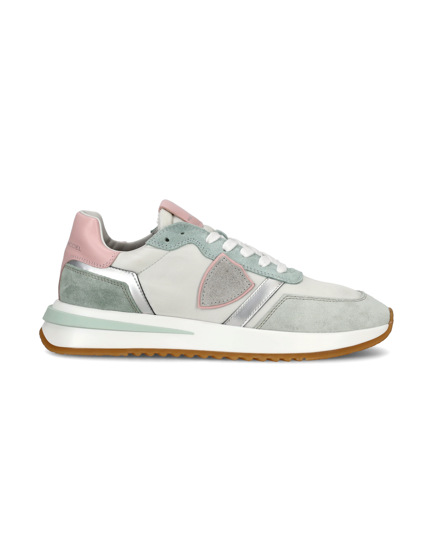 Sneaker basse Tropez 2.1 donna - bianco, verde acqua e argento