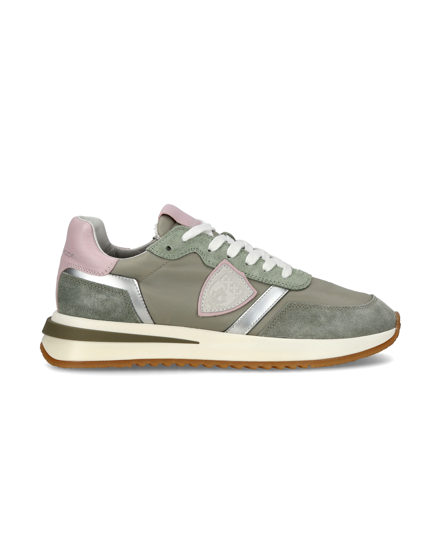 Sneakers Casual Tropez 2.1 für Damen aus Nylon und Leder – Lila & Grün