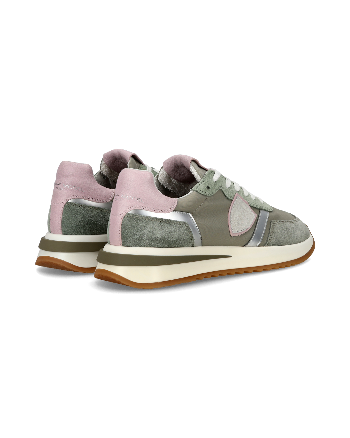 Sneakers Casual Tropez 2.1 für Damen aus Nylon und Leder – Lila & Grün