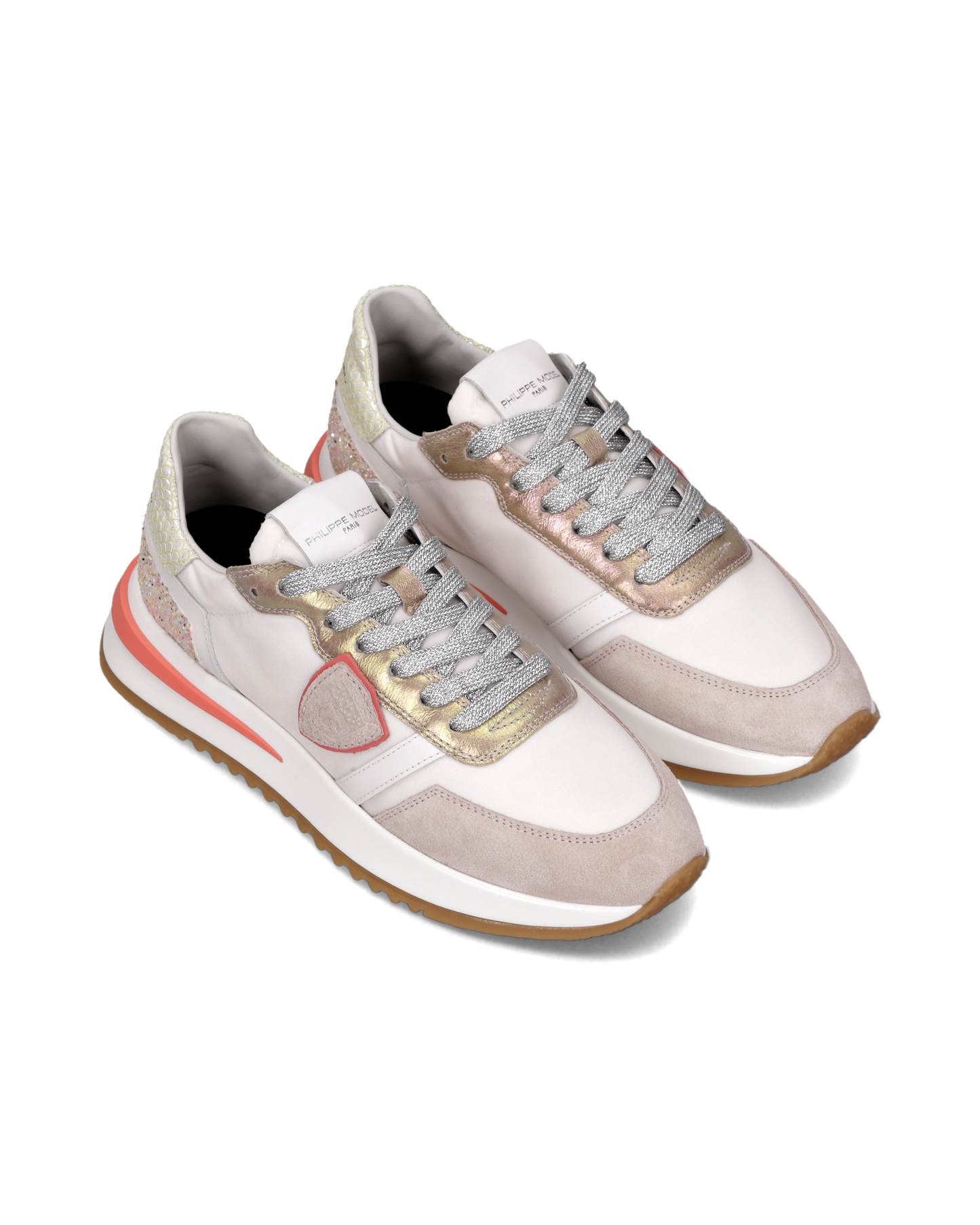 Sneakers Tropez 2.1 Donna con spoiler effetto animalier, Rosa