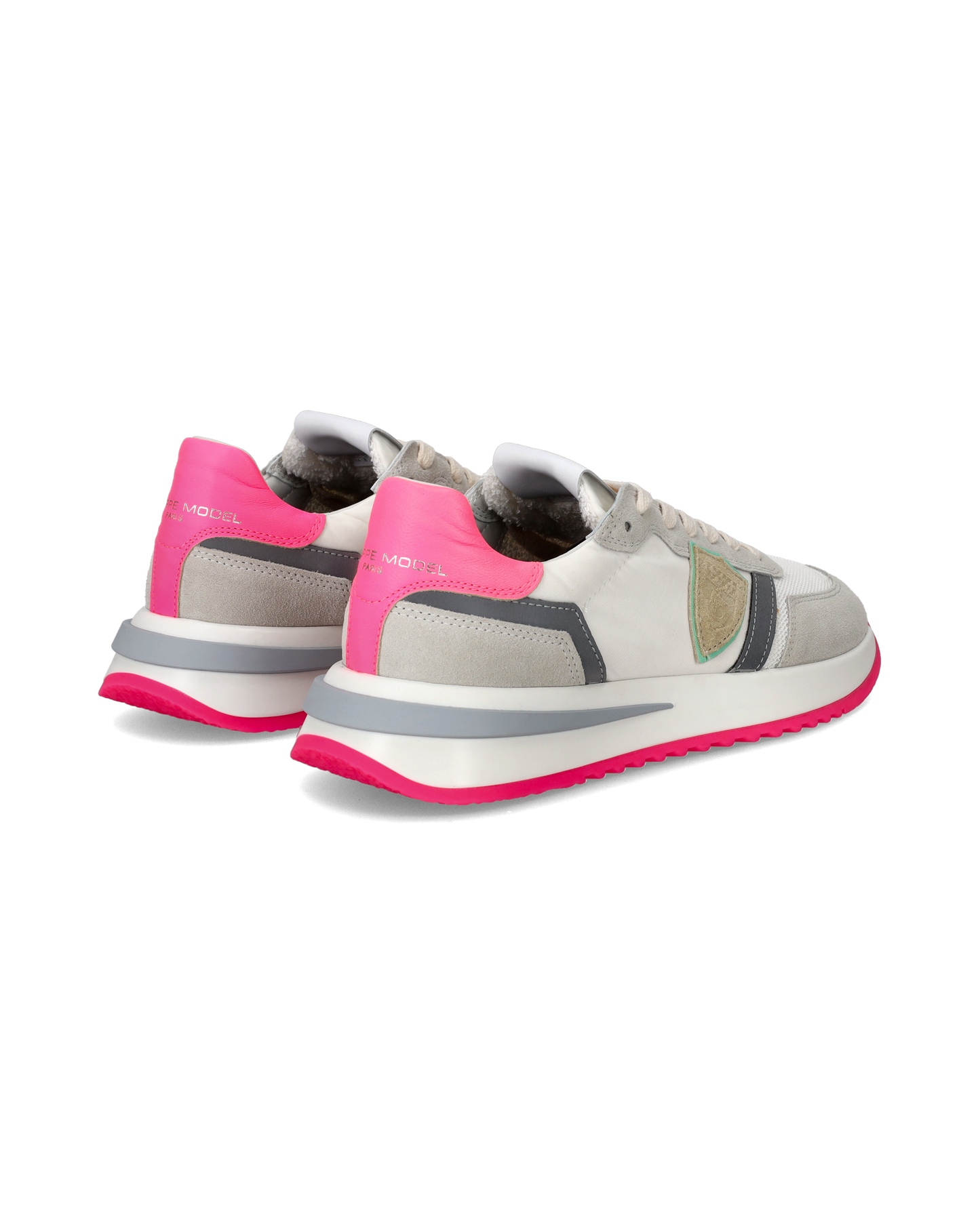 Sneakers Tropez 2.1 da Donna Bianche e Fucsia in Tessuto Tecnico