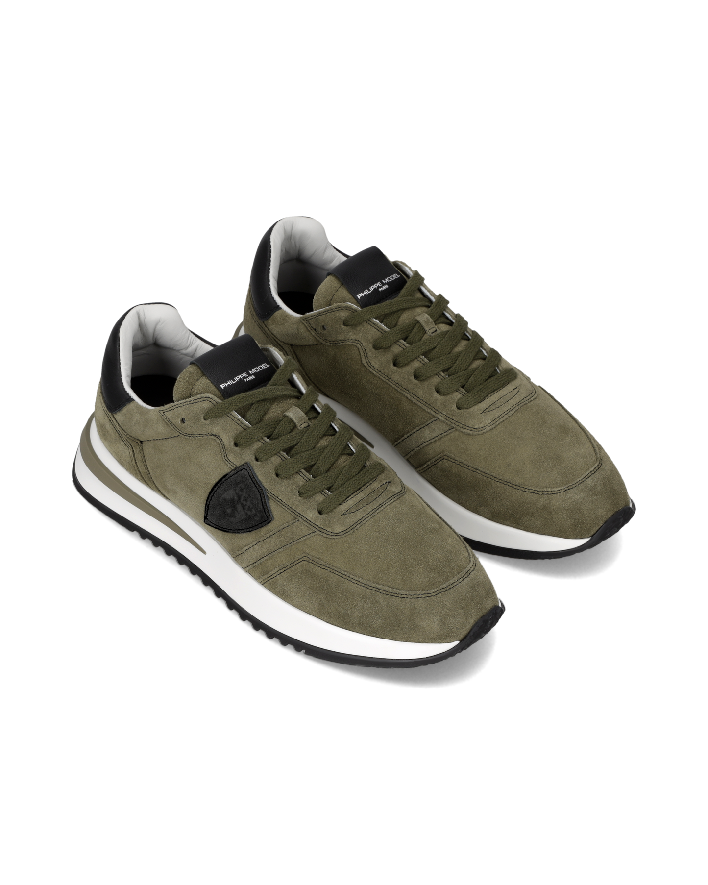 Herensneakers Tropez 2.1, Legergroen Zwart
