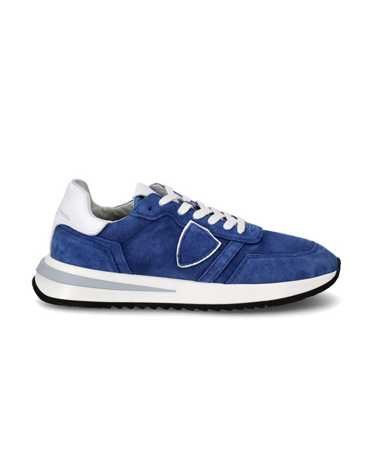 Sneakers Tropez 2.1 Blu Uomo in Pelle Scamosciata