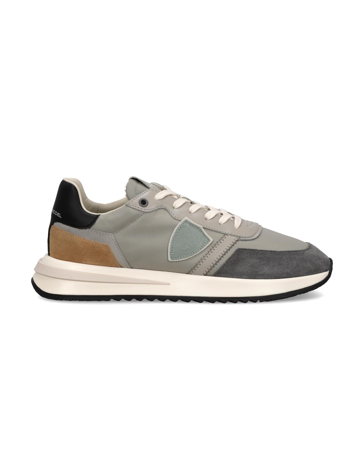 Baskets Tropez 2.1 Homme, Gris Taupe Noir et Cognac