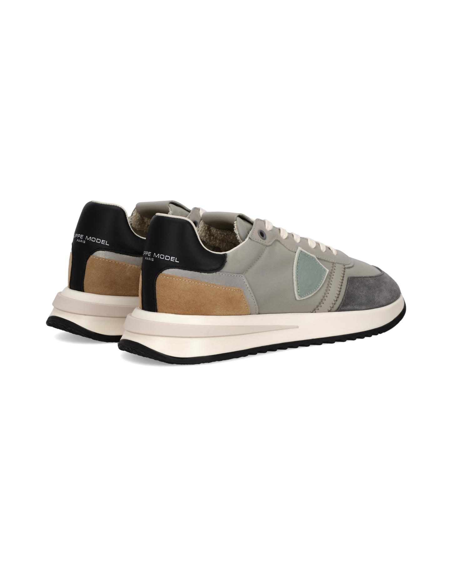 Baskets Tropez 2.1 Homme, Gris Taupe Noir et Cognac