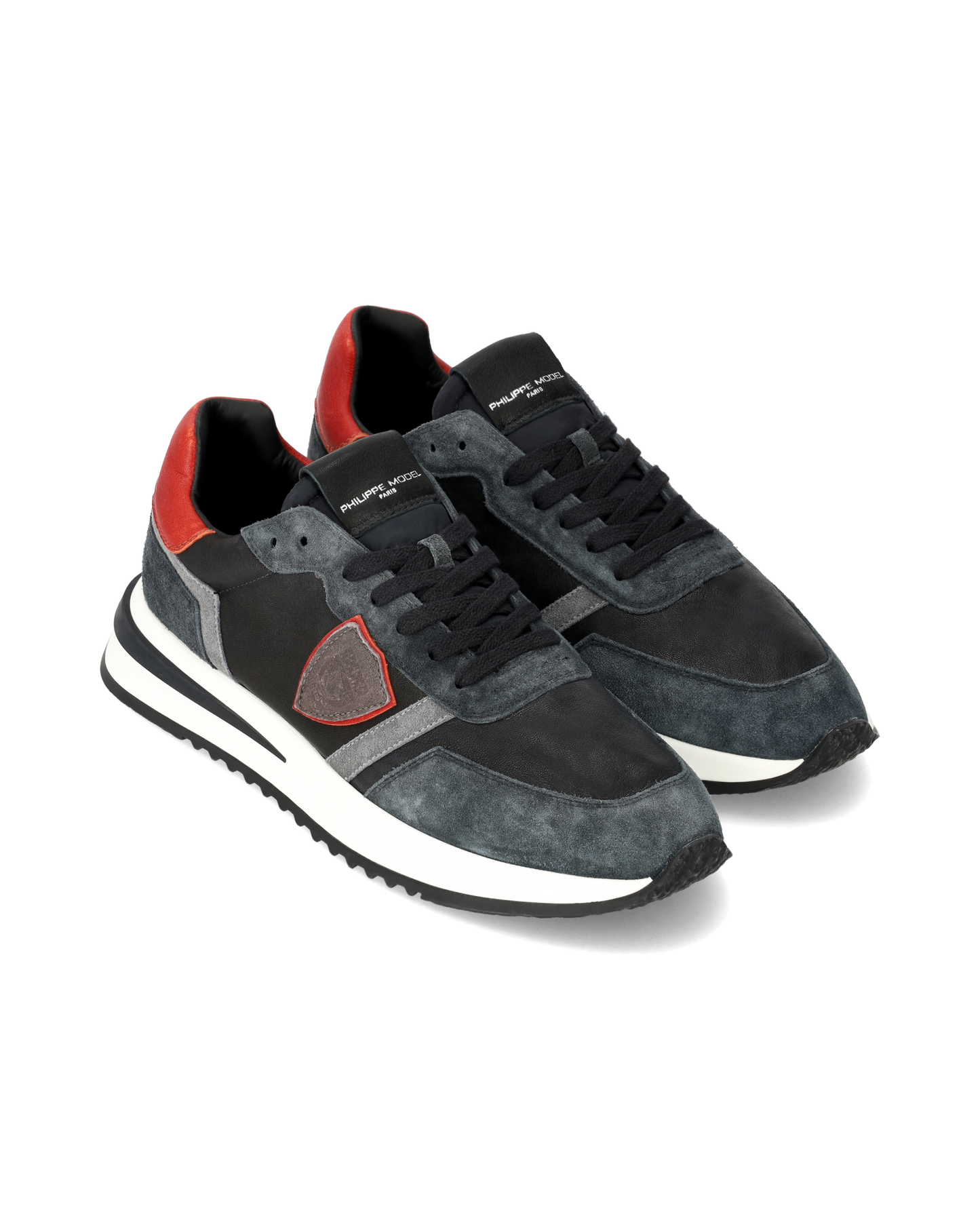 Sneakers Tropez 2.1 Running Men, Black Red