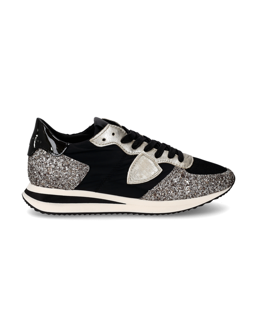 Sneaker bassa Trpx donna - nero e platinato