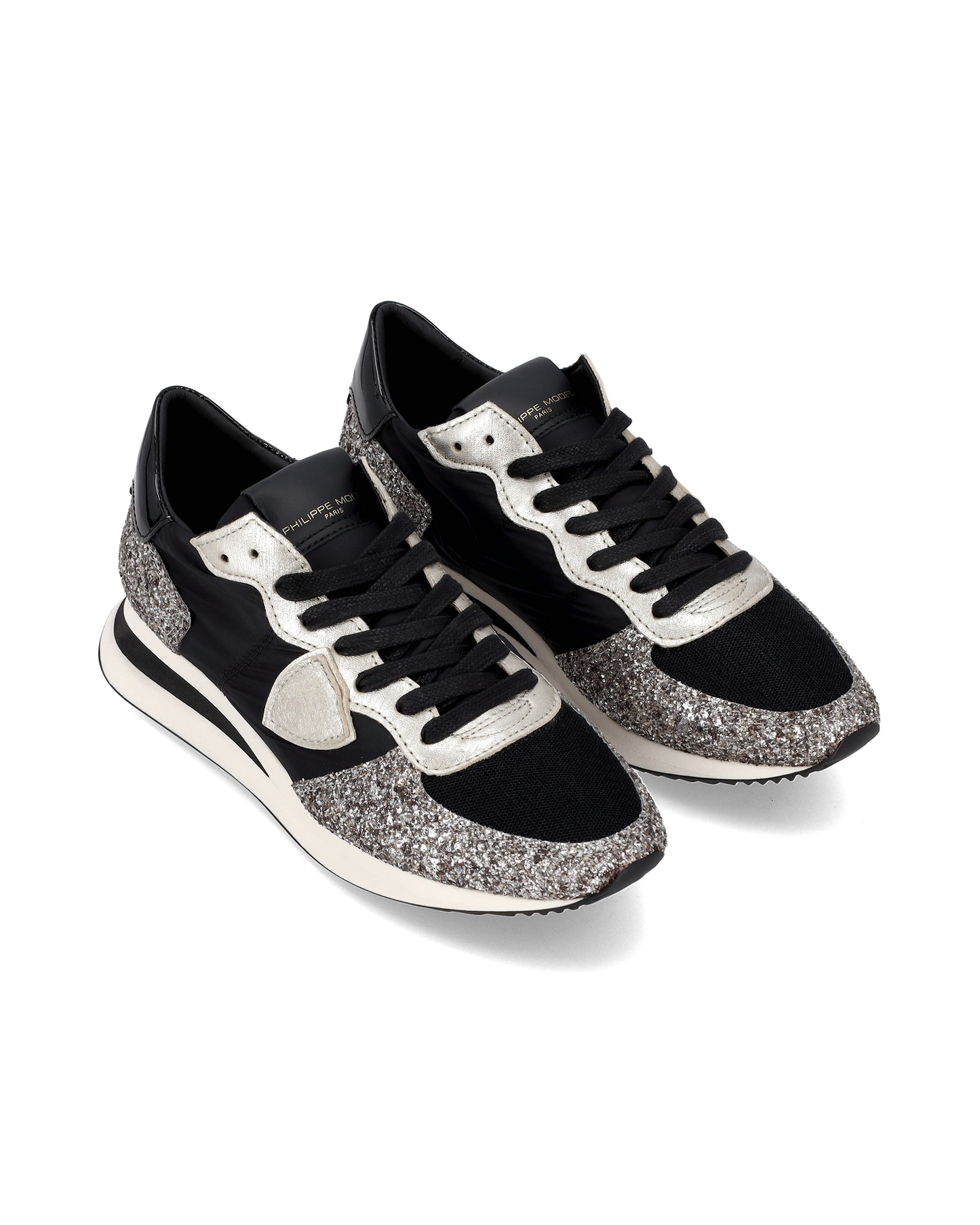 Sneaker bassa Trpx donna - nero e platinato