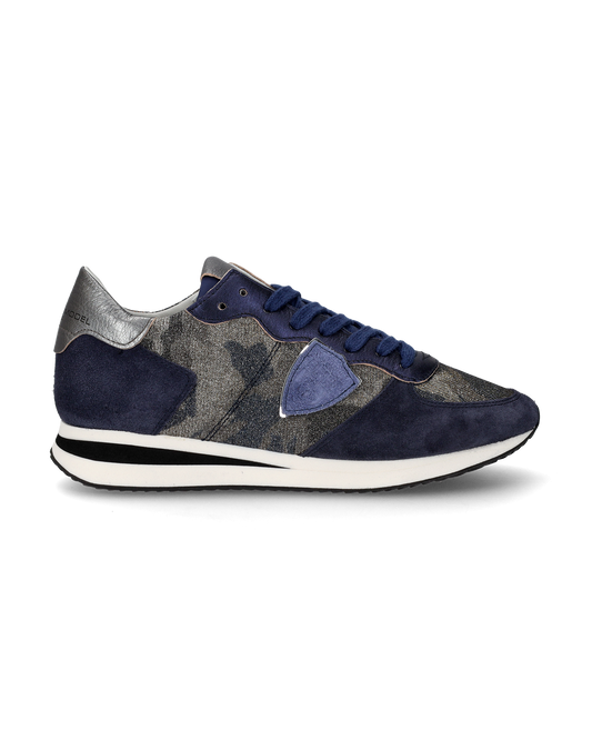 Sneaker basse Trpx donna - camouflage e blue