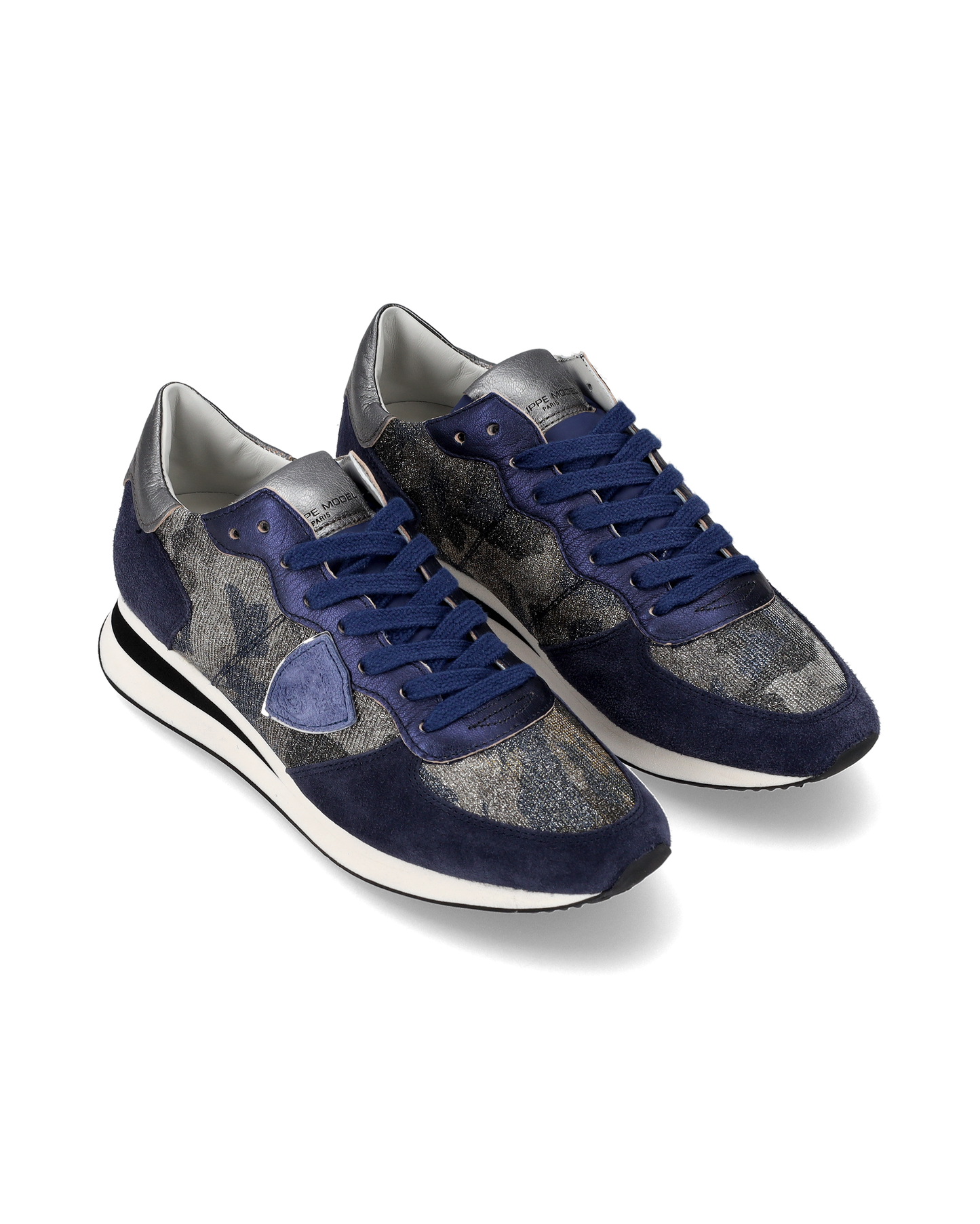 Sneaker basse Trpx donna - camouflage e blue