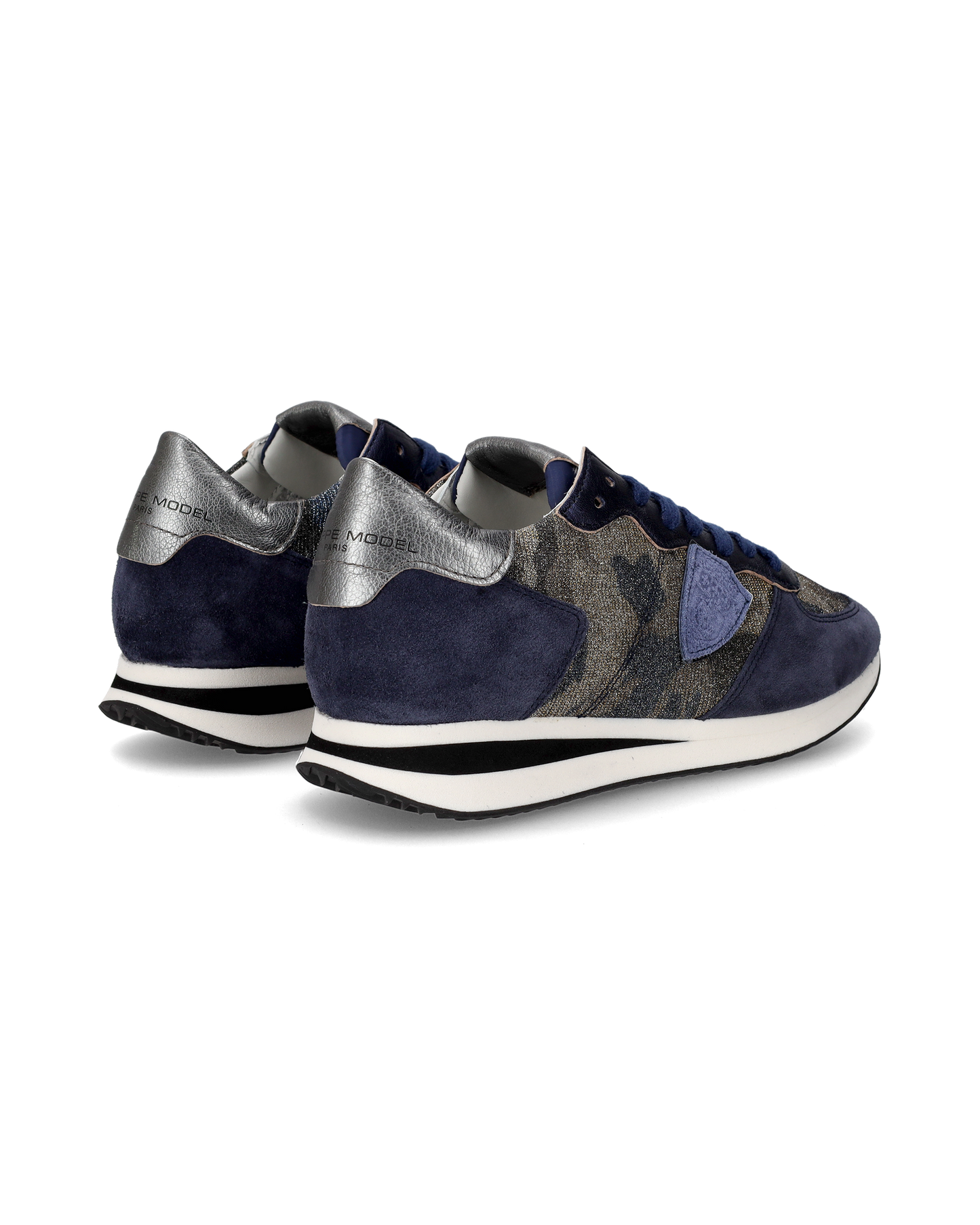 Sneaker basse Trpx donna - camouflage e blue