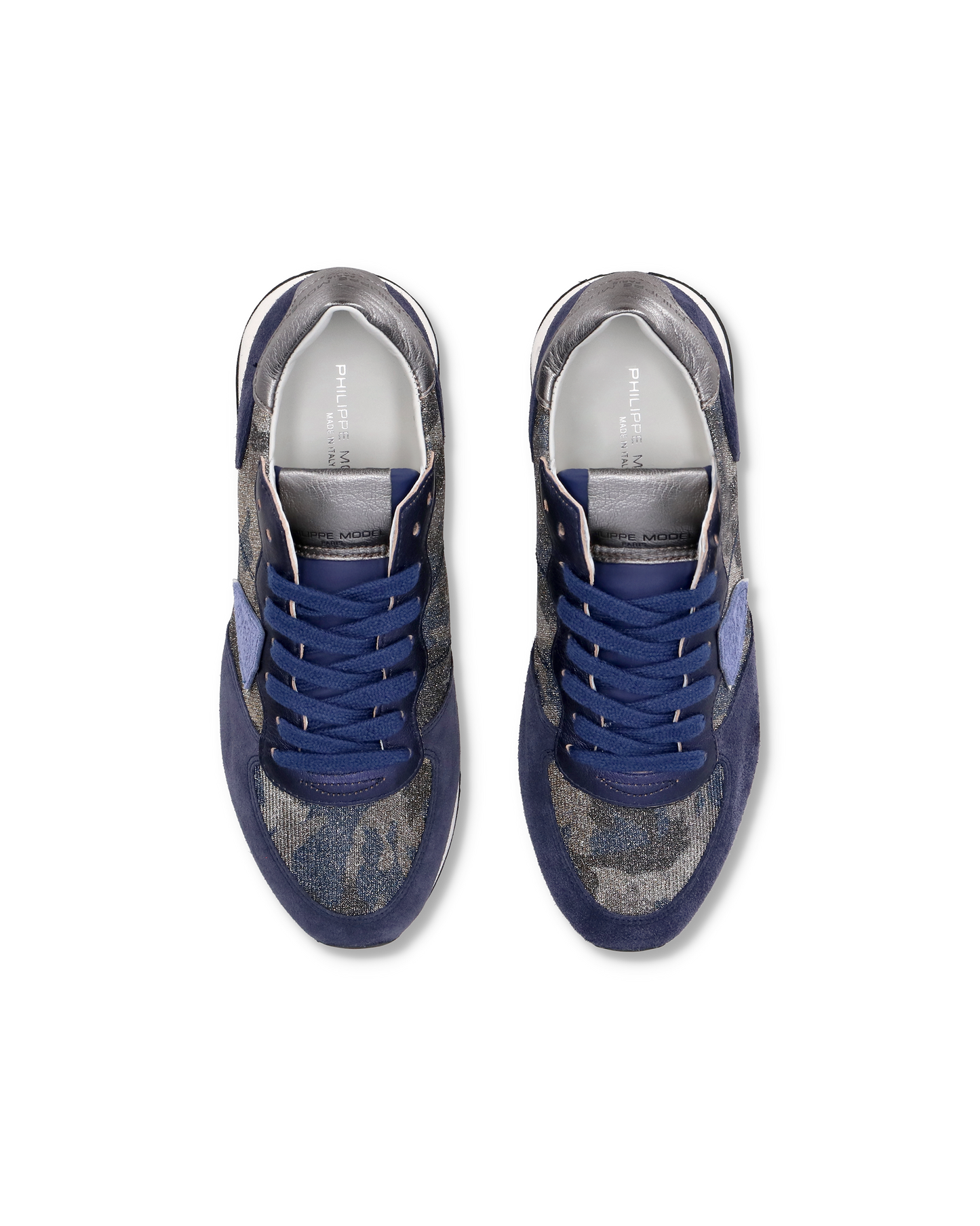 Sneaker basse Trpx donna - camouflage e blue