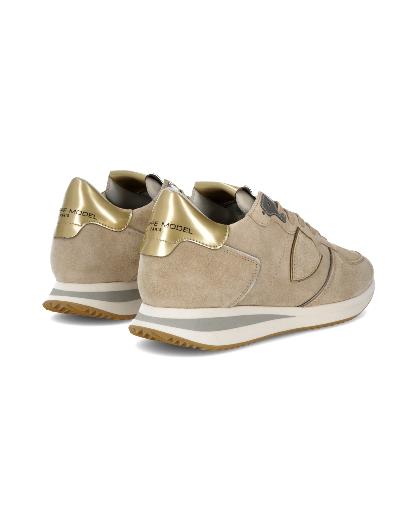 Sneaker bassa Trpx donna - beige e oro