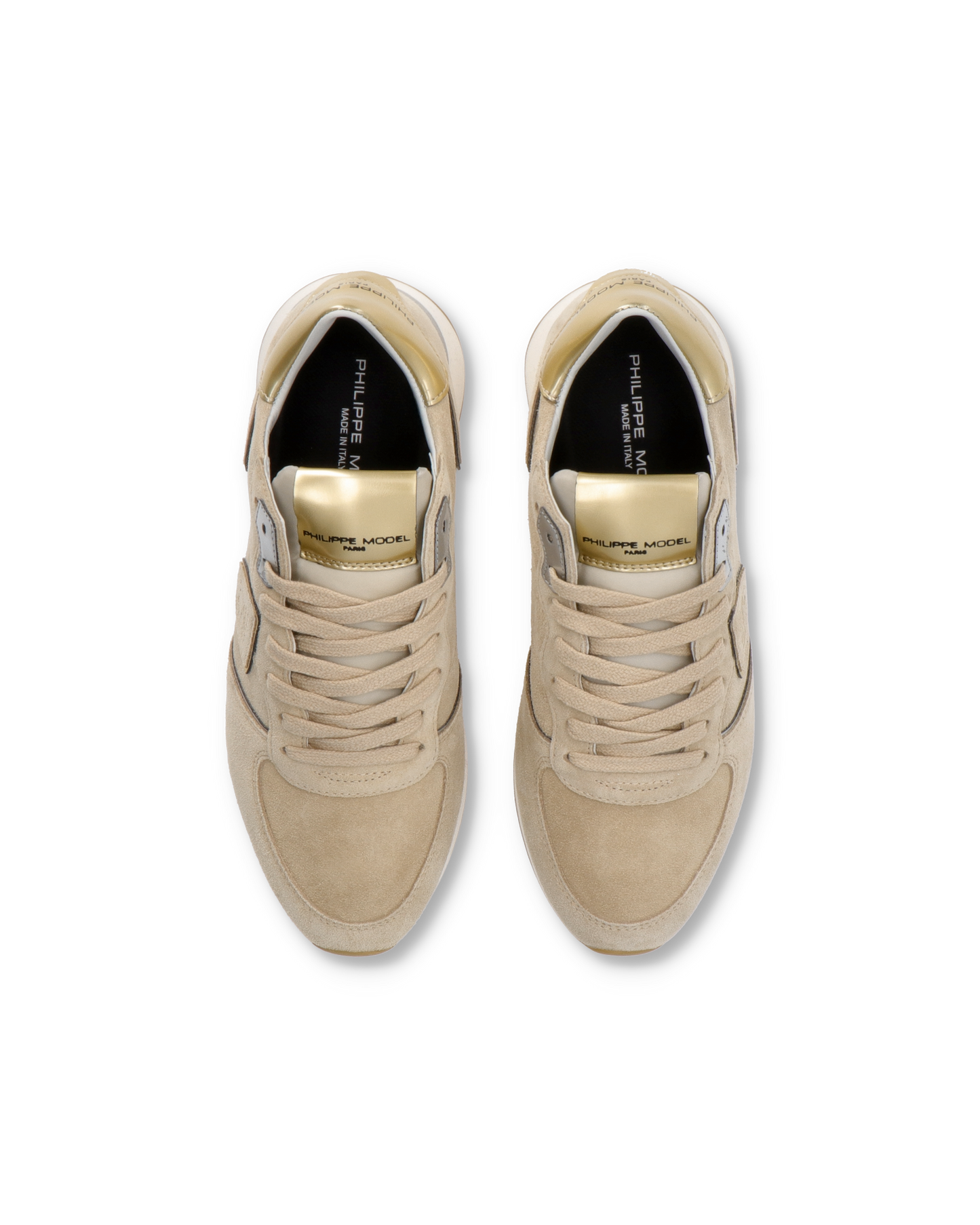 Sneaker bassa Trpx donna - beige e oro