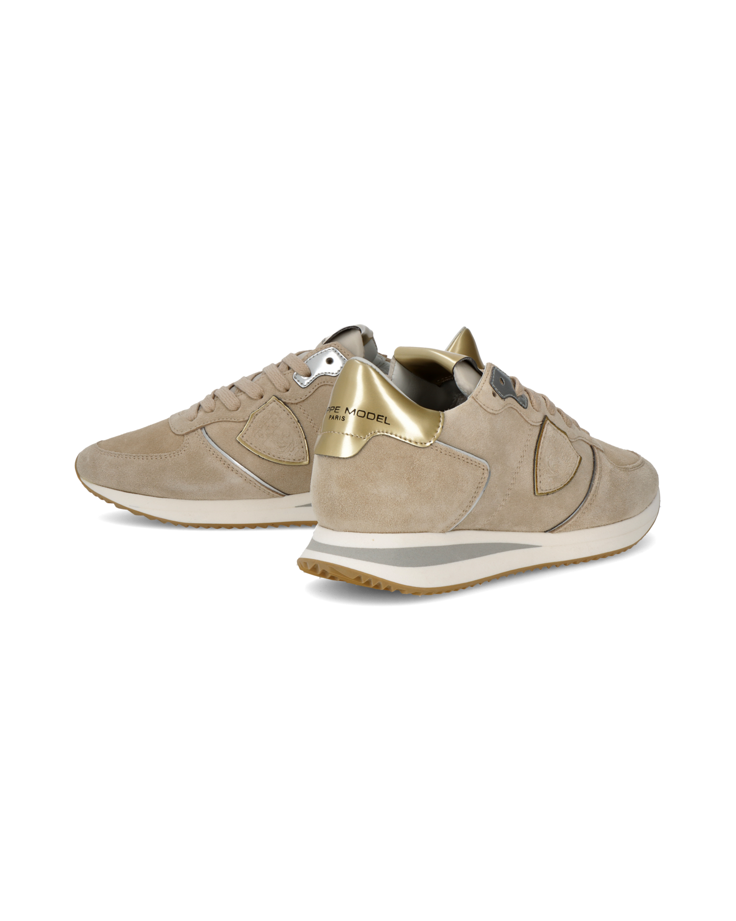 Sneaker bassa Trpx donna - beige e oro