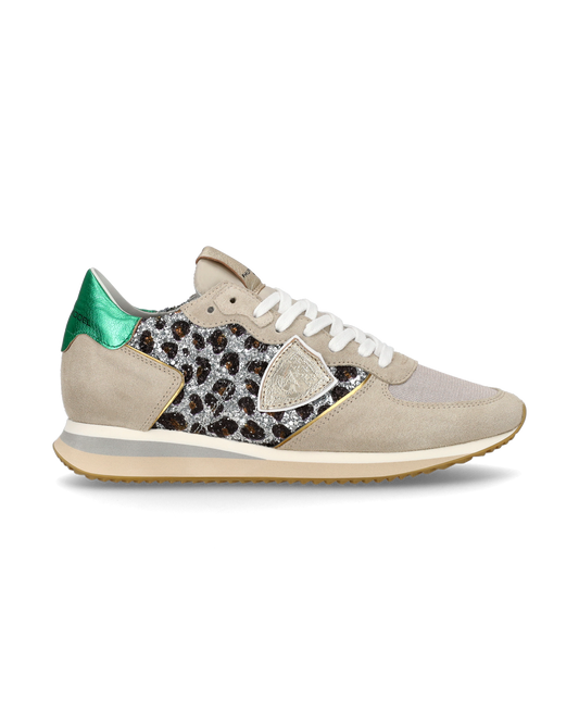 Sneaker casual Trpx da donna in pelle scamosciata - Dorato