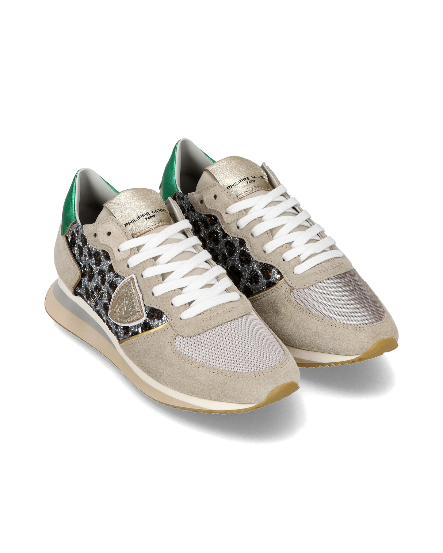 Sneaker casual Trpx da donna in pelle scamosciata - Dorato