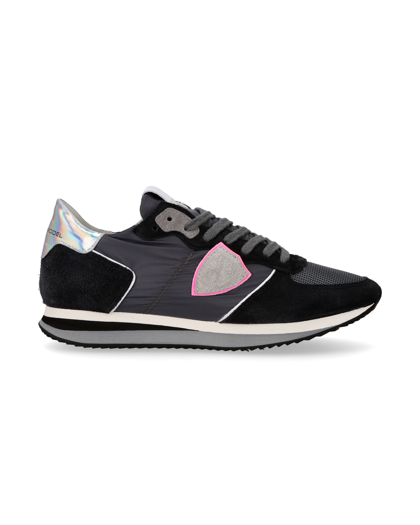 Sneaker casual Trpx da donna in nylon e pelle - Antracite