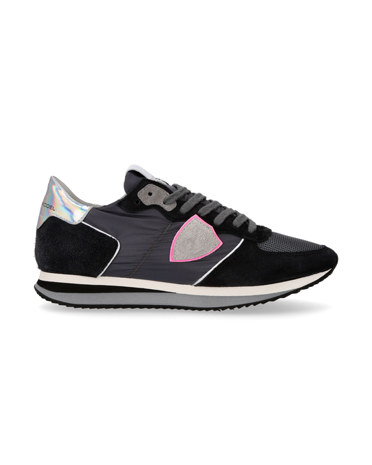 Sneaker casual Trpx da donna in nylon e pelle - Antracite