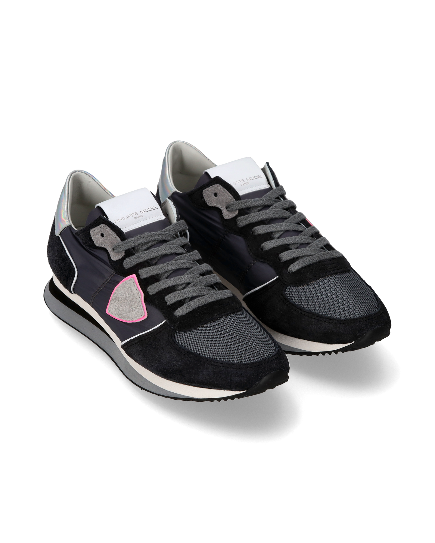 Sneaker casual Trpx da donna in nylon e pelle - Antracite