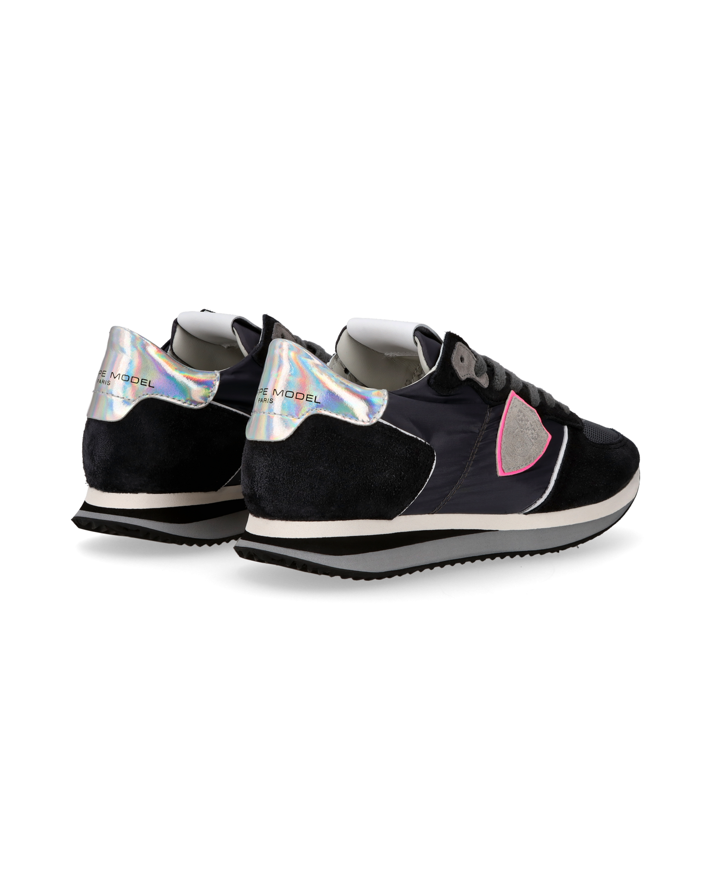 Sneaker casual Trpx da donna in nylon e pelle - Antracite