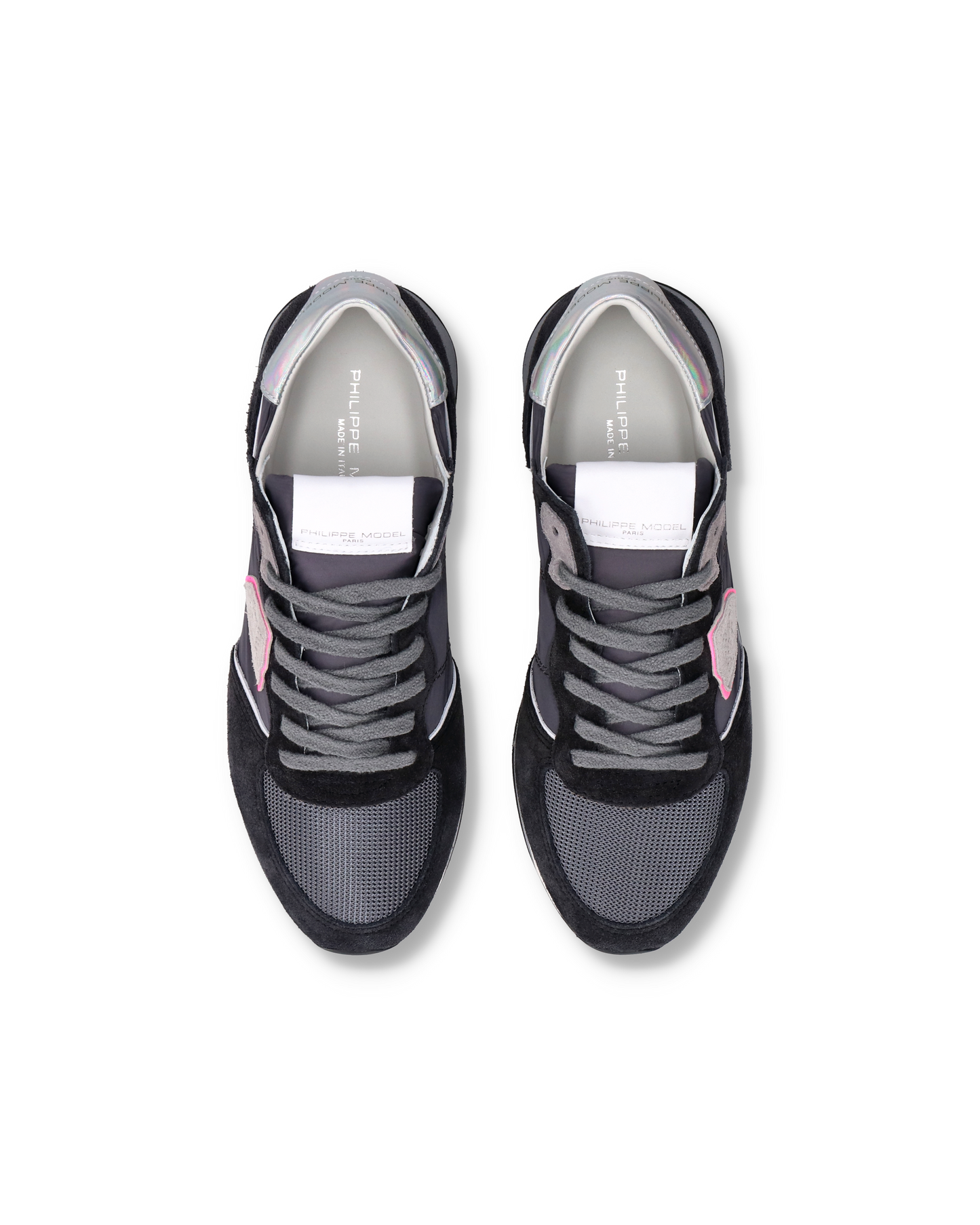 Sneaker casual Trpx da donna in nylon e pelle - Antracite