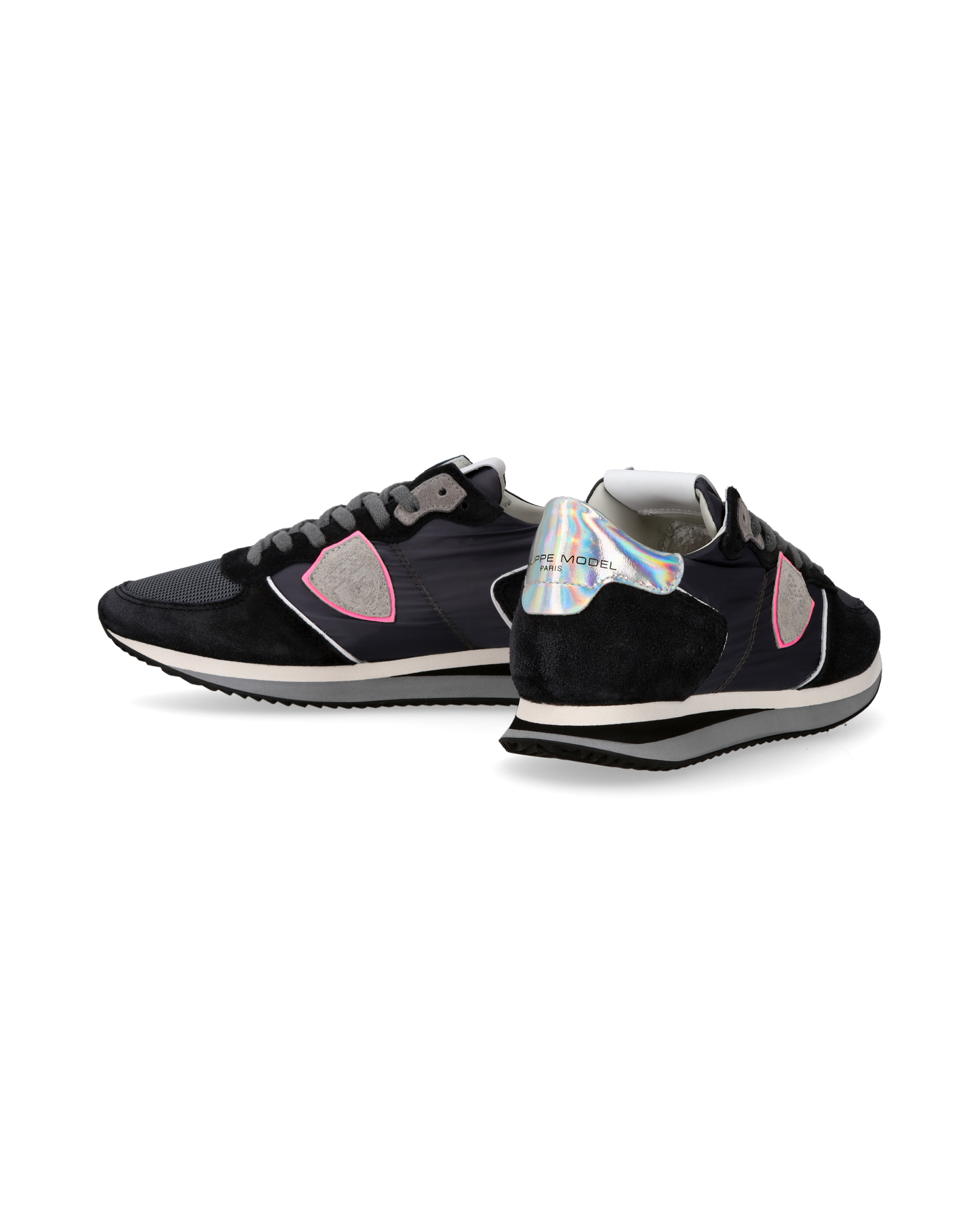 Sneaker casual Trpx da donna in nylon e pelle - Antracite