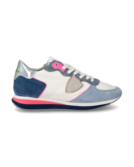 Sneaker basse Trpx donna - bianco e azzurro