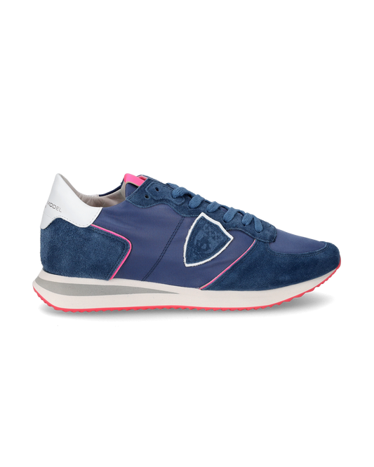 Sneakers Trpx da Donna Blu e Fucsia in Tessuto Tecnico