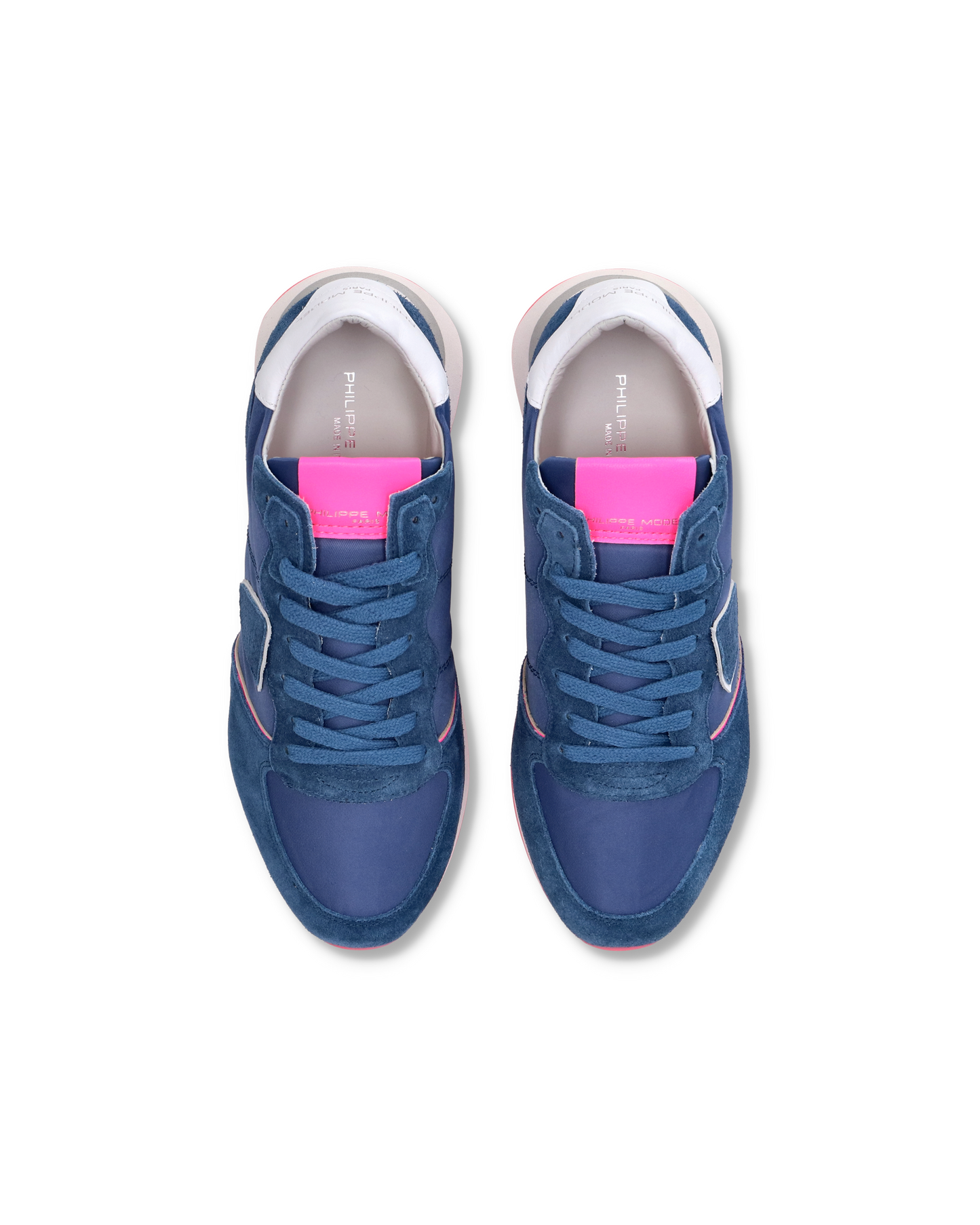 Sneakers Trpx da Donna Blu e Fucsia in Tessuto Tecnico