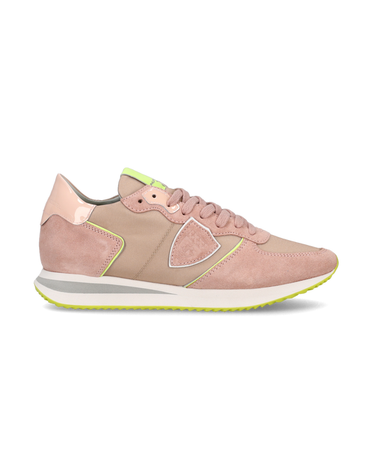 Women’s low Trpx sneaker - pink and neon yellow