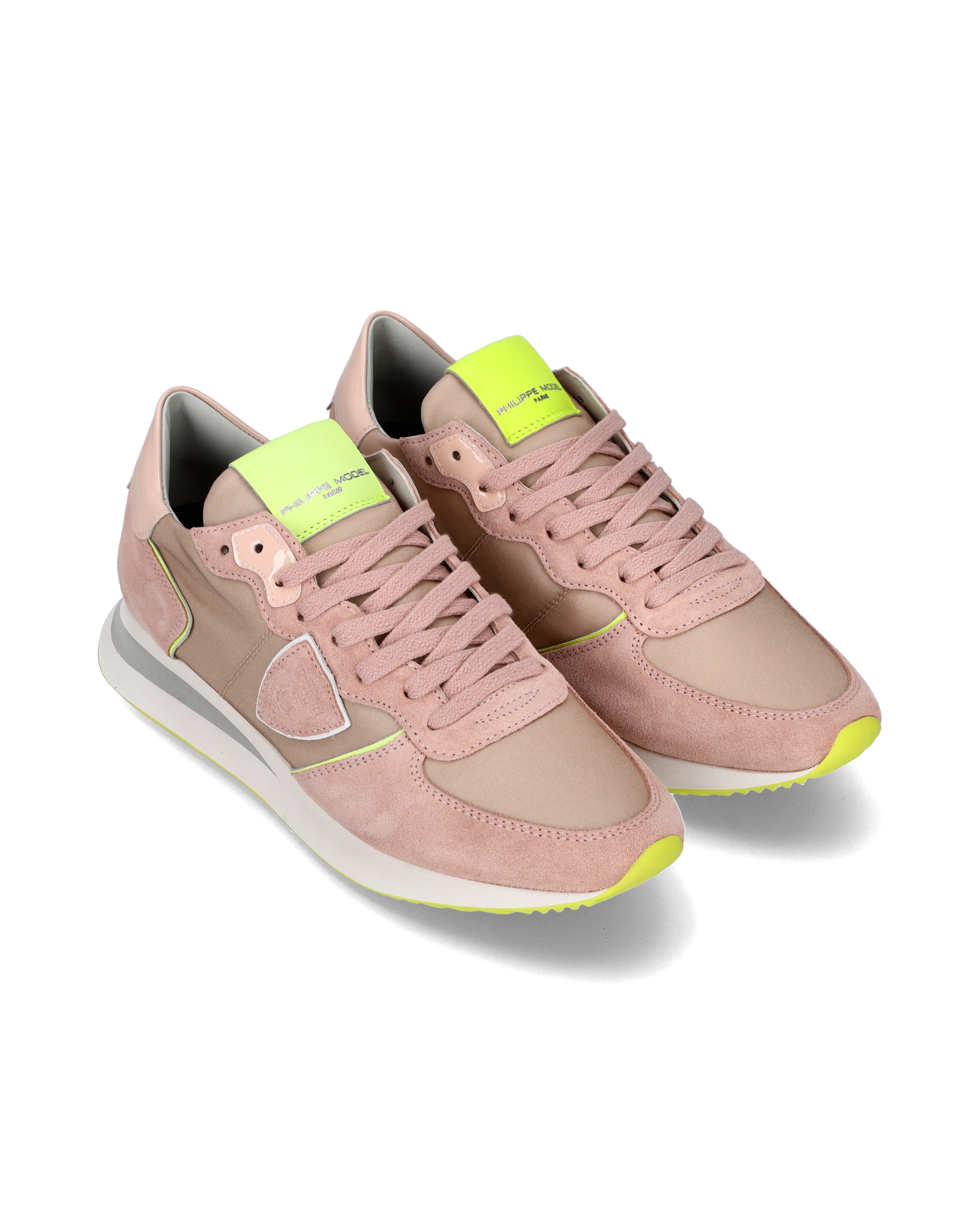 Sneaker bassa Trpx donna - rosa e giallo fluo