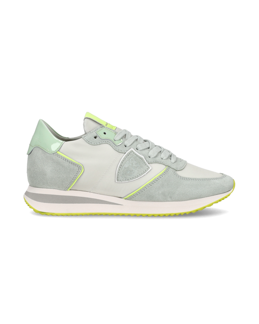 Sneaker bassa Trpx donna - verde acqua e giallo