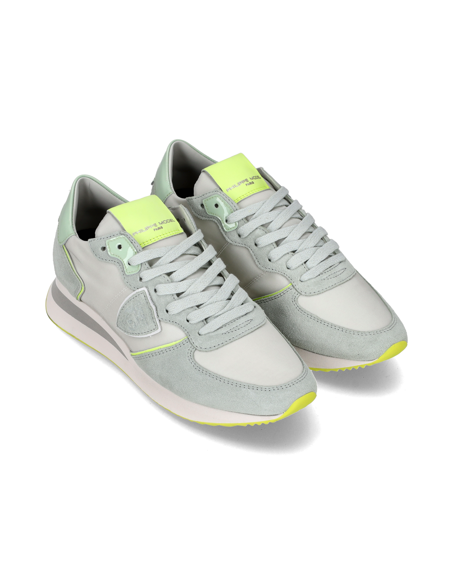 Sneaker bassa Trpx donna - verde acqua e giallo